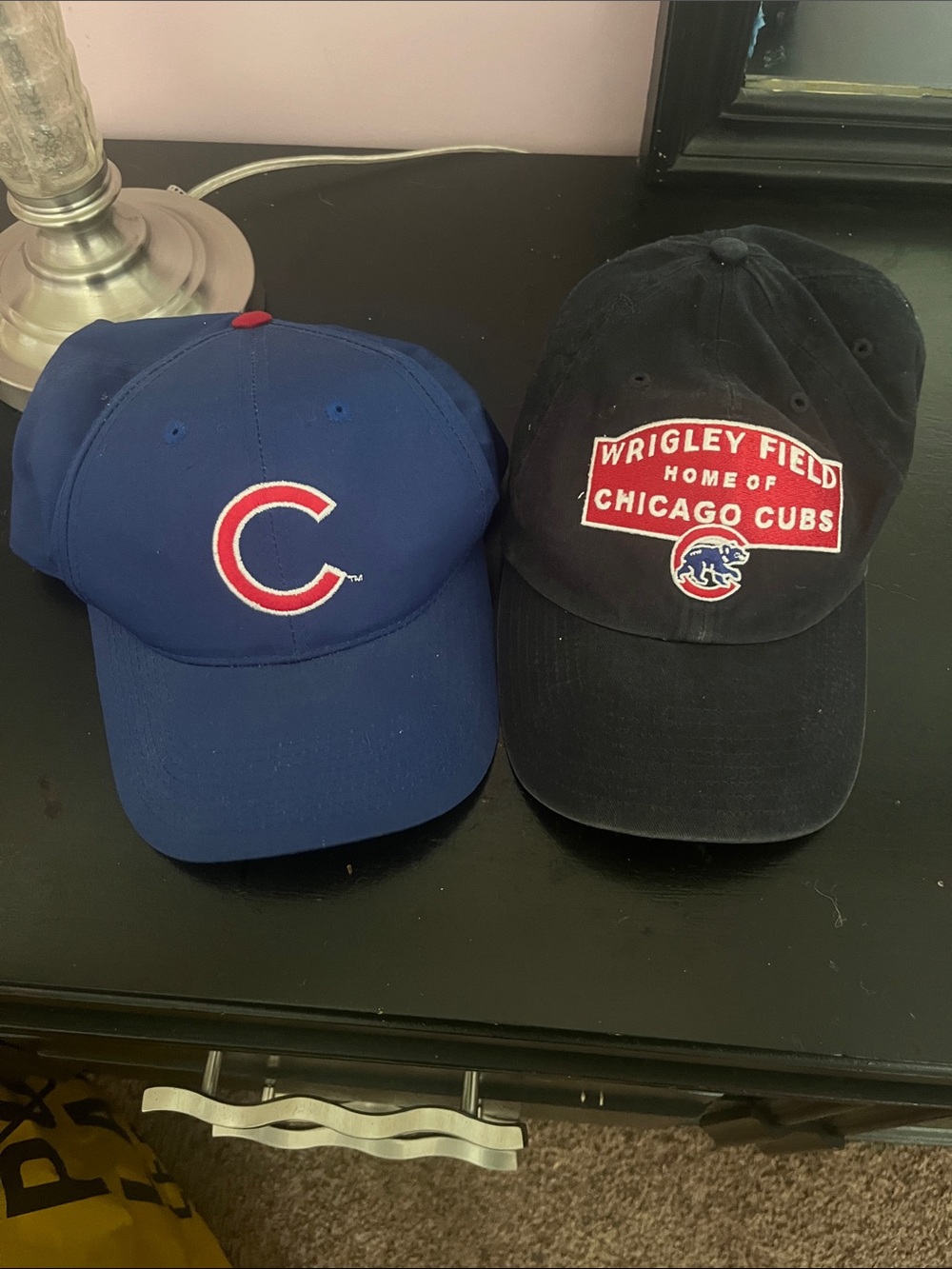 Wrigley Field Cap – Blue and Black Baseball Hats